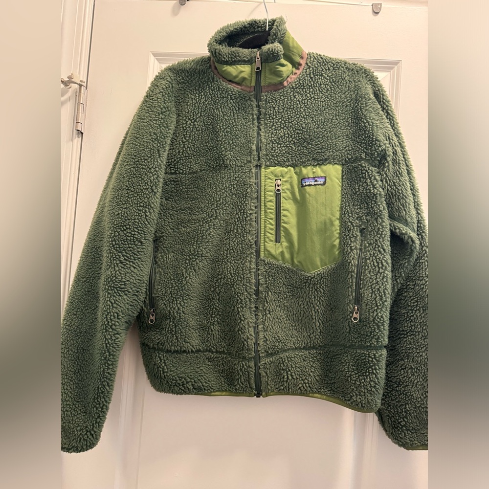 Patagonia full zip retro pile fleece